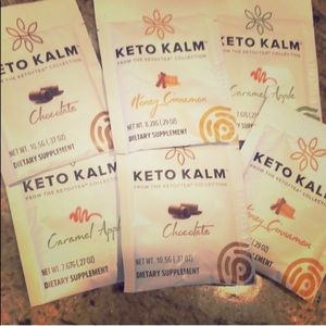Keto OS Kalm Teas. 10 packets with 3 flavors